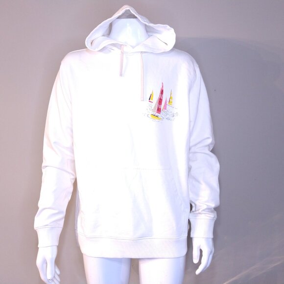 SCOTCH & SODA Hoodie LARGE Size L NEW with TAG Boat Yacht Pullover GRAPHIC NWT - Picture 3 of 16